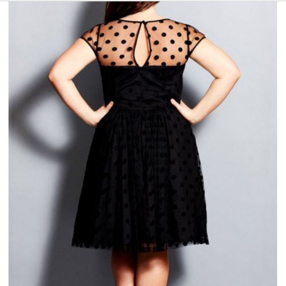 City Chic Black Formal Party Dress - Picture 3 of 6